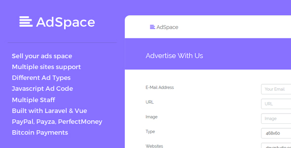 Free AdSpace - Sell your ad space Nulled