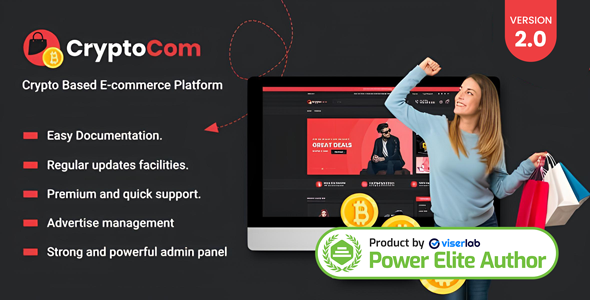 Free CryptoCom - Crypto Based Ecommerce Shopping Platform Nulled