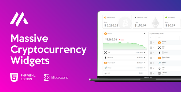 Free Massive Cryptocurrency Widgets - PHP/HTML Edition Nulled