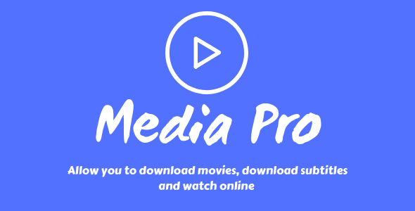 Free Media Pro - Watch Online, Download Movies and Subtitles Nulled