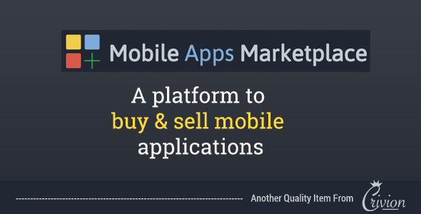 Free PHP Mobile Apps Marketplace Script Nulled