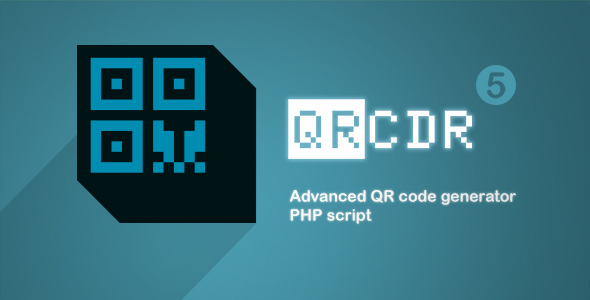 Free QRcdr - responsive QR Code generator Nulled