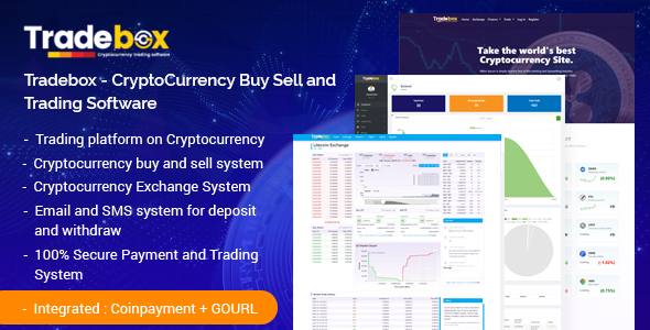 Free Tradebox - CryptoCurrency Buy Sell and Trading Software Nulled