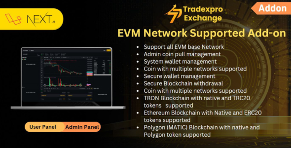 Free Tradexpro-EVM Network Supported Addon Nulled