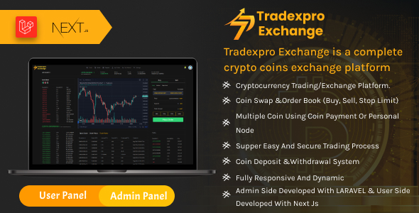 Free Tradexpro Exchange - Crypto Buy Sell and Trading platform, ERC20 and BEP20 Tokens Supported Nulled